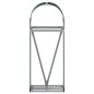 Suporte de lenha 40x45x100 cm aço galvanizado verde