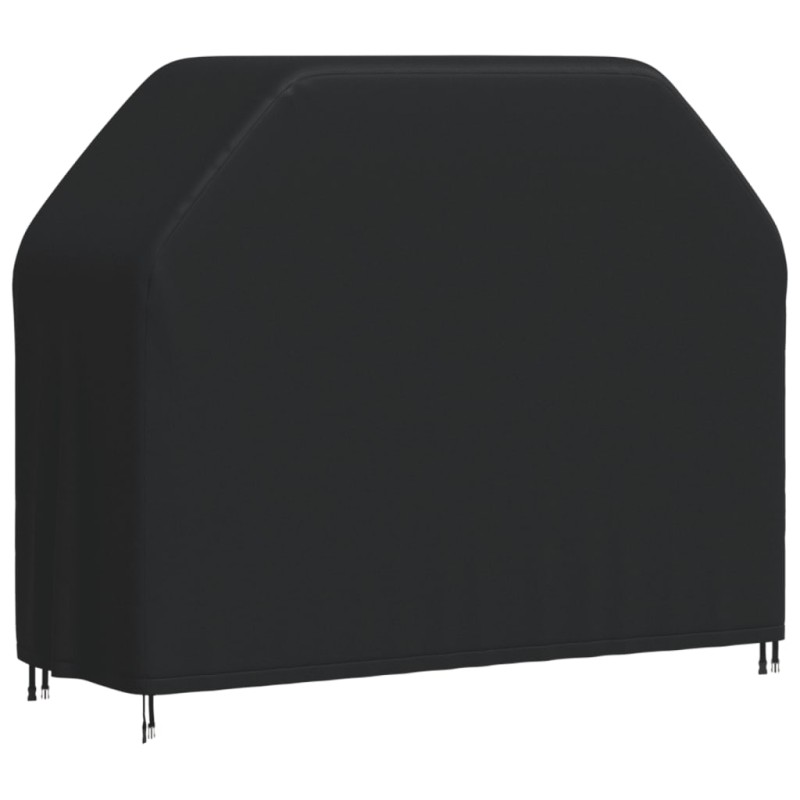 Capa para churrasqueira 147x61x112 cm oxford 420D preto-Capas para móveis de jardim-Home Retail