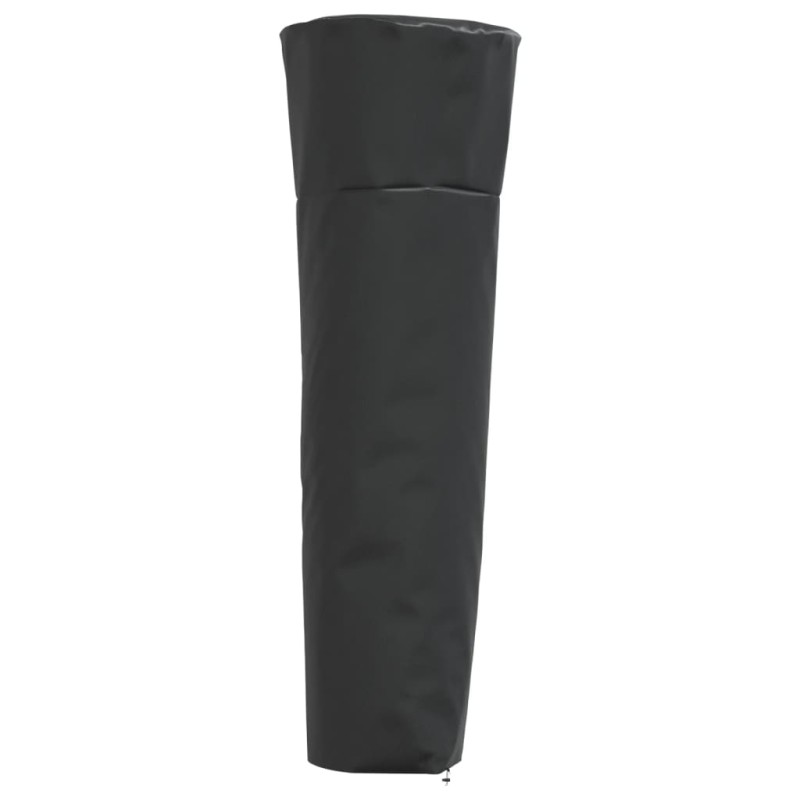 Capa p/ aquecedor forma pirâmide 86x47x241 cm oxford 420D preto-Capas para móveis de jardim-Home Retail