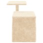 Árvore para gatos c/ postes arranhadores sisal 50,5 cm creme