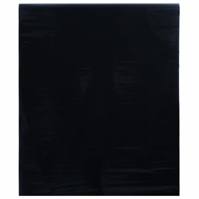 Película para janela estática 45x2000 cm PVC preto fosco-Películas para janelas-Home Retail