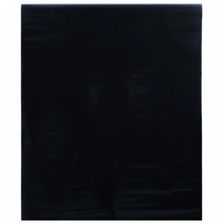 Película para janela estática 45x2000 cm PVC preto fosco