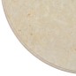 Tampo de mesa Ø60x2,5 cm mármore cor creme