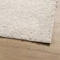 Tapete shaggy de pelo alto PAMPLONA 160x230 cm creme