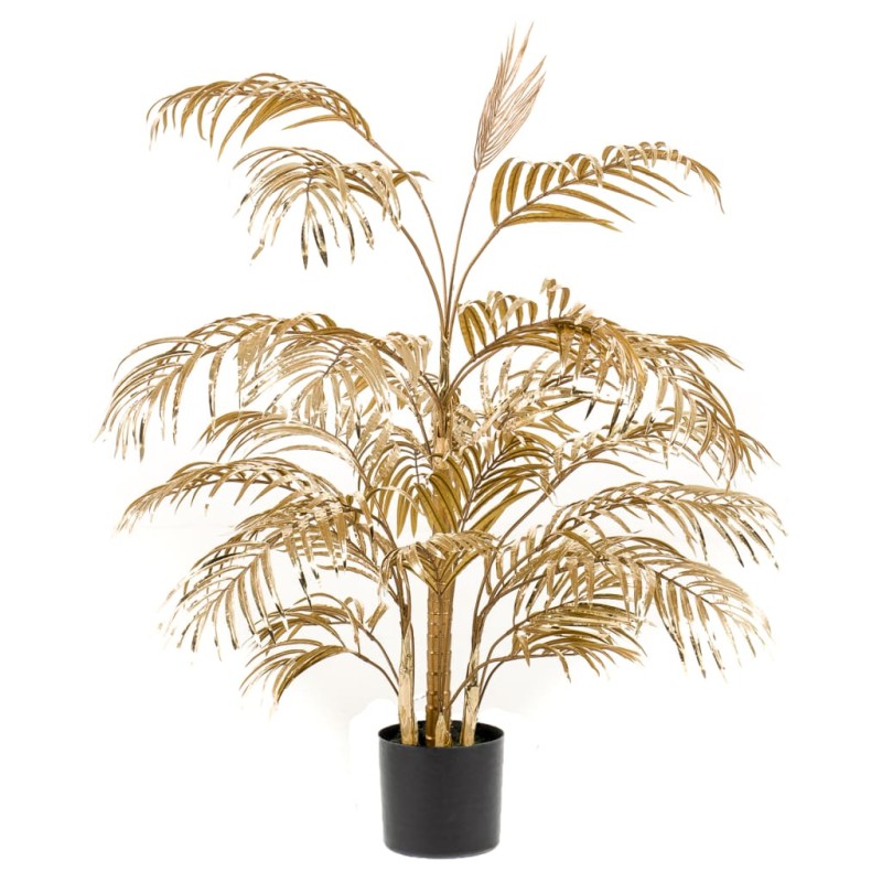 Emerald Palmeira Areca artificial 105 cm dourada-Flores sintéticas-Home Retail