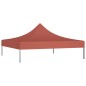 Teto para tenda de festas 3x3 m 270 g/m² terracota