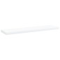 Prateleiras para estante 4 pcs 40x10x1,5cm contraplacado branco