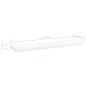 Prateleiras para estante 4 pcs 40x10x1,5cm contraplacado branco