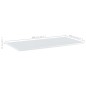 Prateleiras para estante 4 pcs 80x40x1,5cm contraplacado branco