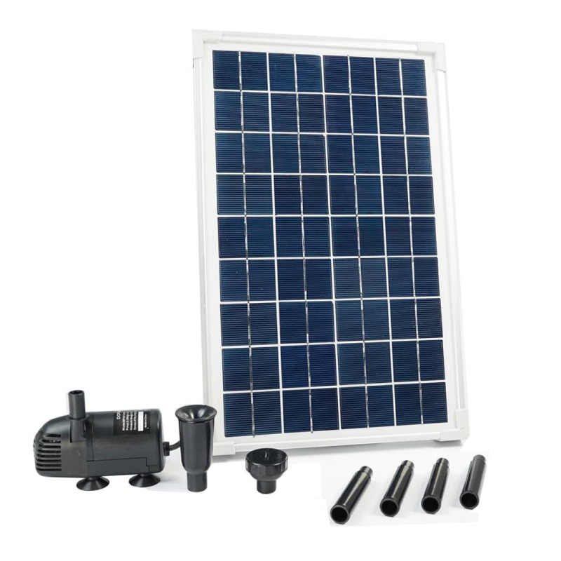 Ubbink Conjunto SolarMax 600 com painel solar e bomba-Acessórios para fontes e lagos-Home Retail