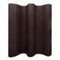 Biombo/divisória de sala 250x165 cm bambu castanho escuro