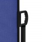 Toldo lateral retrátil 100x300 cm azul