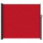 Toldo lateral retrátil 180x300 cm vermelho