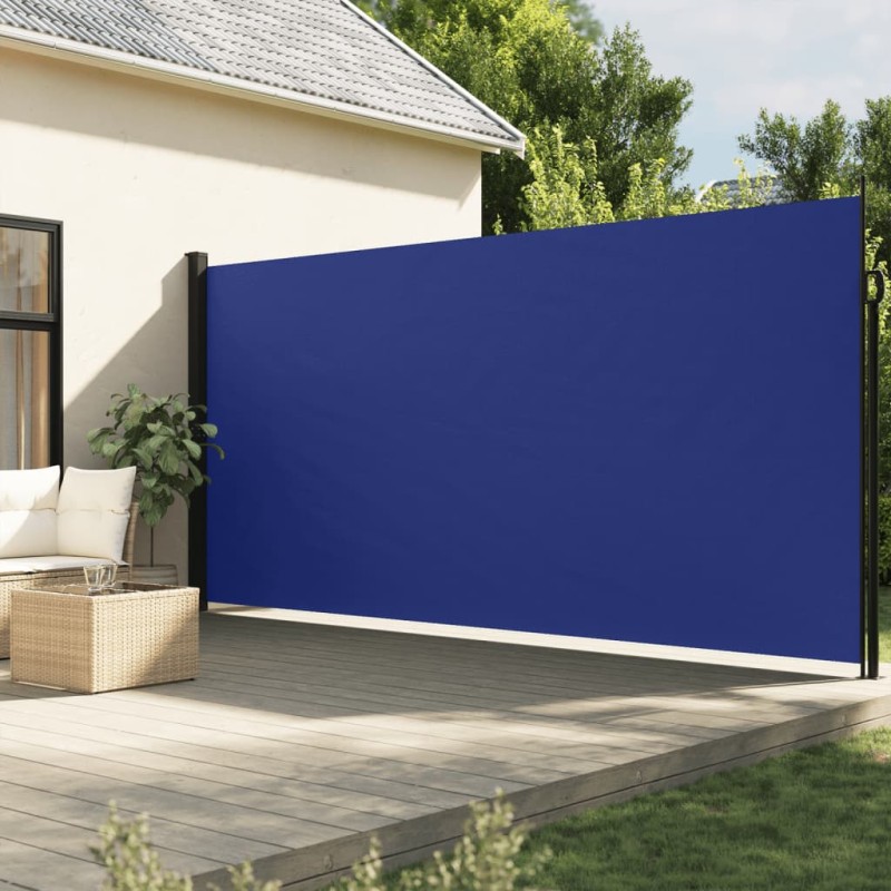 Toldo lateral retrátil 200x300 cm azul-Guarda-sóis e telas de varanda-Home Retail