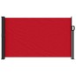 Toldo lateral retrátil 120x600 cm vermelho