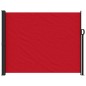 Toldo lateral retrátil 160x600 cm vermelho