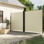 Toldo lateral retrátil 200x1200 cm cor creme