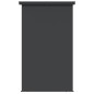 Toldo lateral para varanda 145x250 cm preto