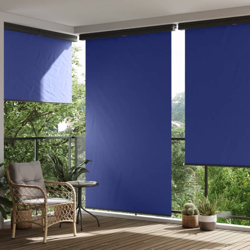 Toldo lateral para varanda 145x250 cm azul-Guarda-sóis e telas de varanda-Home Retail