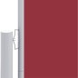 Toldo lateral retrátil 200x600 cm vermelho