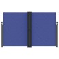 Toldo lateral retrátil 160x600 cm azul