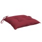 Almofadões móveis de paletes 2 pcs tecido oxford vermelho-tinto