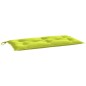 Almofadões banco jardim 2 pcs tecido oxford verde brilhante