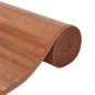 Tapete retangular 60x300 cm bambu castanho