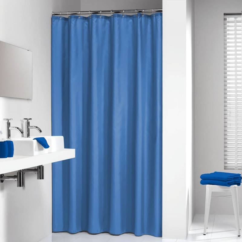 Sealskin Cortina de duche Madeira 180x200 cm azul-Cortinas para casa de banho-Home Retail