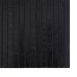 Tapete retangular 70x300 cm bambu preto