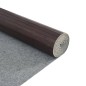 Tapete retangular 80x100 cm bambu castanho-escuro