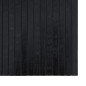 Tapete retangular 100x400 cm bambu preto