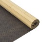 Tapete retangular 70x400 cm bambu cor natural clara