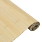 Tapete retangular 70x500 cm bambu cor natural clara