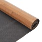 Tapete retangular 100x500 cm bambu cor natural