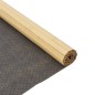 Tapete retangular 80x100 cm bambu cor natural clara