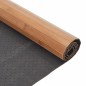 Tapete retangular 100x100 cm bambu cor natural