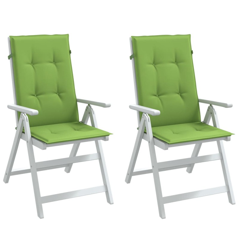 Almofadões cadeiras altas 2pcs mesclado tecido verde-Almofadas para poltronas e sofás-Home Retail