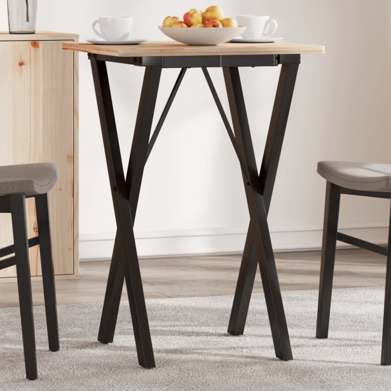 Pernas para mesa de jantar estrutura em X ferro fundido-Pernas de mesa-Home Retail