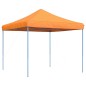 Tenda para festas pop-up dobrável 292x292x315 cm laranja