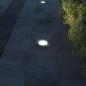 Luzes embutidas para jardim, redondas / 3 peças