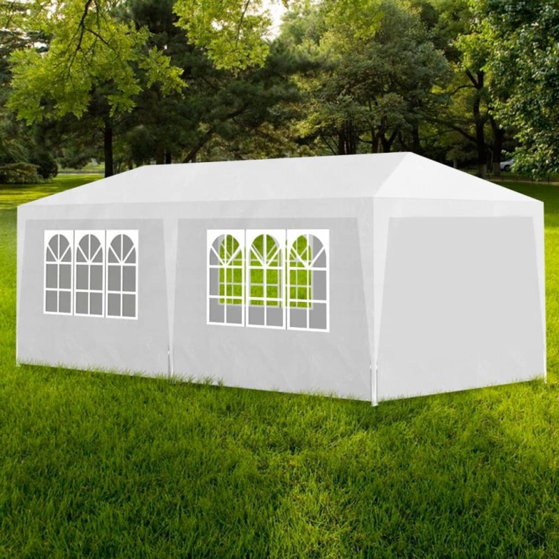 Tenda para festas 3x6 m branco-Toldos e gazebos-Home Retail