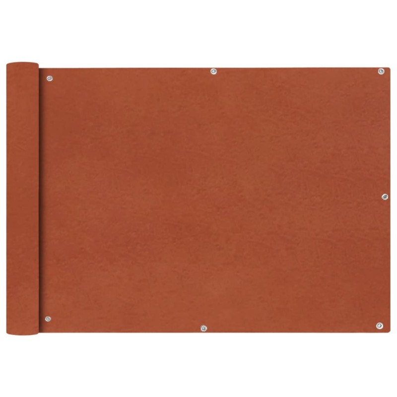 Tela varanda tecido Oxford 75x400 cm terracota-Guarda-sóis e telas de varanda-Home Retail