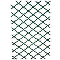 Nature Treliça de jardim 50x150 cm PVC verde 6040702