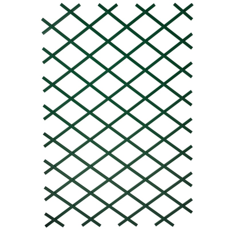 Nature Treliça de jardim 50x150 cm PVC verde 6040702-Arcos, treliças e pérgolas de jardim-Home Retail