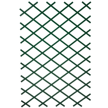 Nature Treliça de jardim 50x150 cm PVC verde 6040702