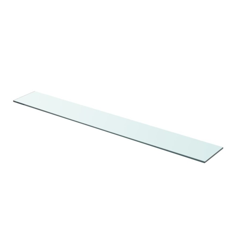 Prateleira de vidro 90x12 cm transparente-Prateleiras-Home Retail