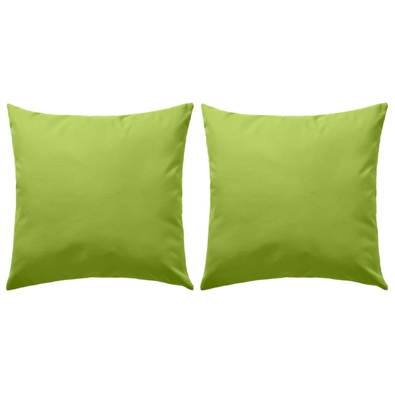 Almofadas para exterior 2 pcs 45x45 cm verde maça-Almofadas-Home Retail