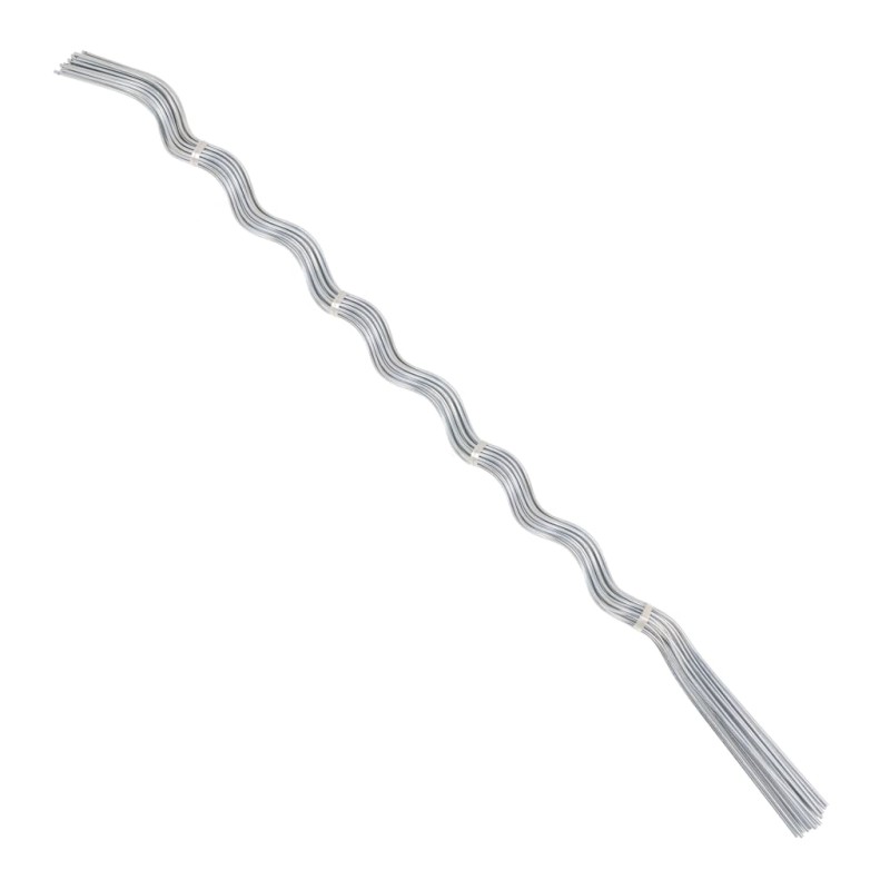 Suportes para plantas em espiral 50 pcs 170 cm aço galvanizado-Cercas e suportes para plantas-Home Retail