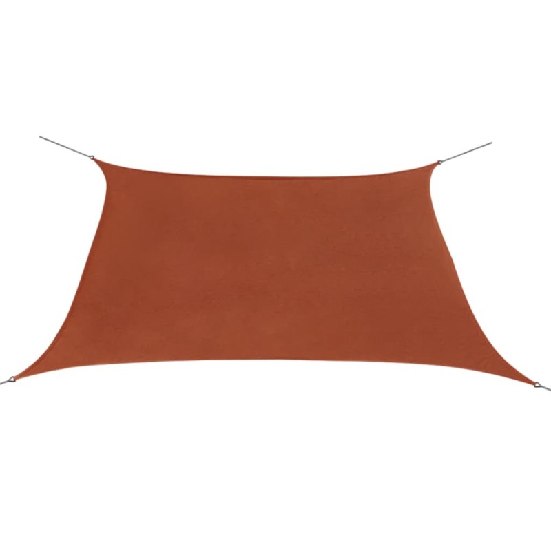 Guarda-sol tecido Oxford quadrado 2x2 m terracota-Guarda-sóis e telas de varanda-Home Retail